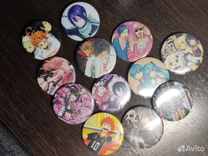 Аниме значки