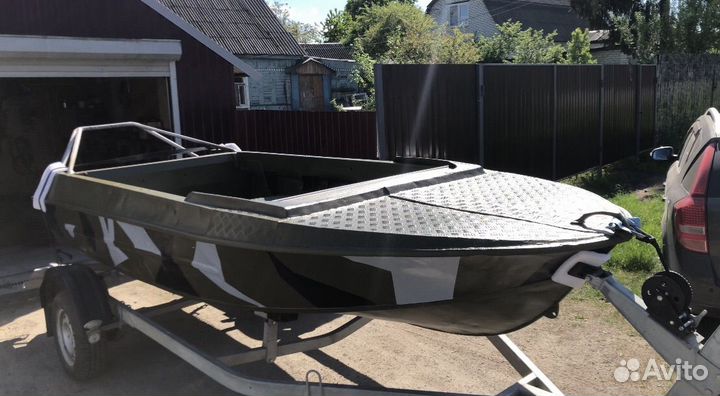 Катер Крым с мотором Ямаха 40