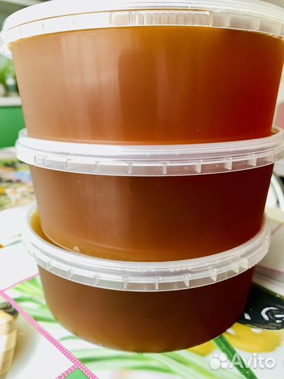 Мед натуральный Таёжный с дягилем, мёд 2023