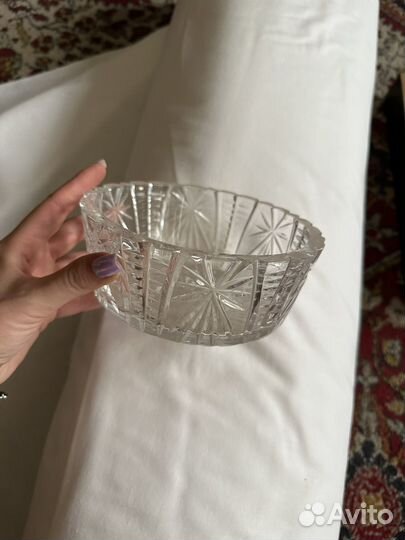 Ваза хрустальная СССР