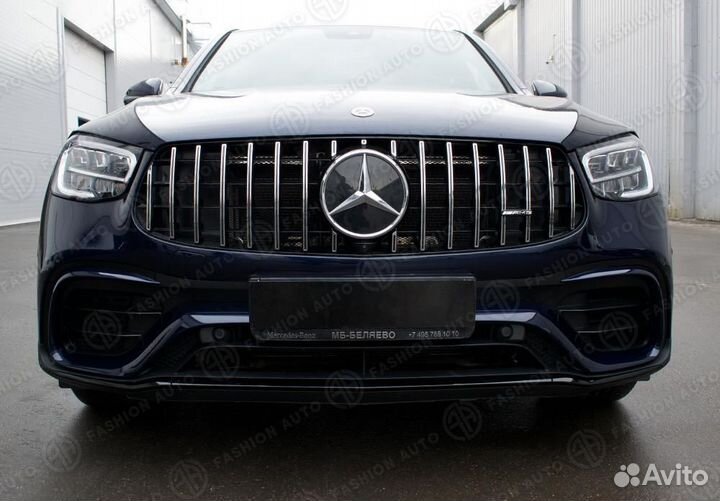 Обвес 63 amg mercedes glc coupe 253 рестайлинг