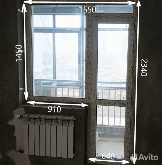 Пластиковое окно