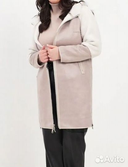 Дубленка двухсторонняя женская