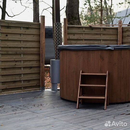 Купель на дровах