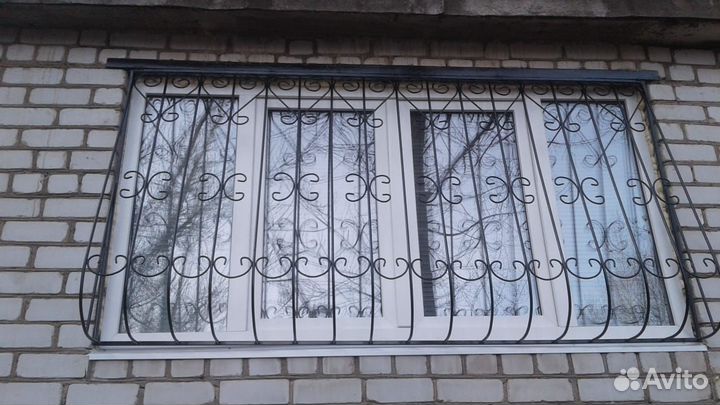 Установка решеток на окна Rp 6.4