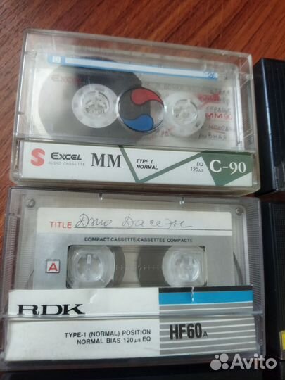 Аудио кассеты 6 штук редкие