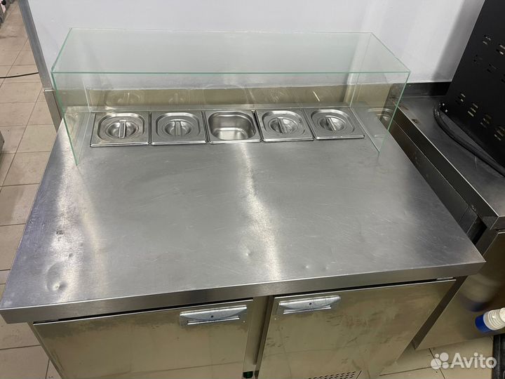 Стол холодильный для салатов hicold SLE1-11GN