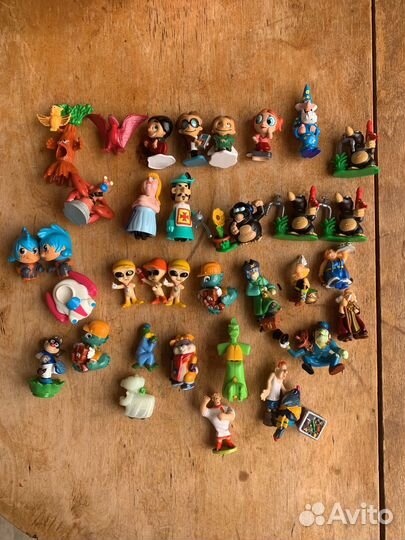 Игрушки из киндера 90-х