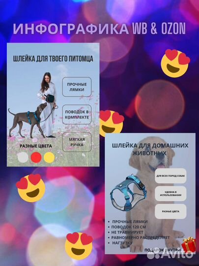 Инфографика для маркетплейсов