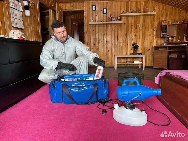 Уничтожение тараканов дезинфекция клопов