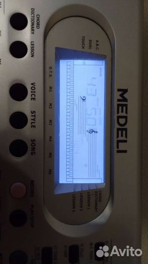 Синтезатор medeli md 100. Паспорт есть