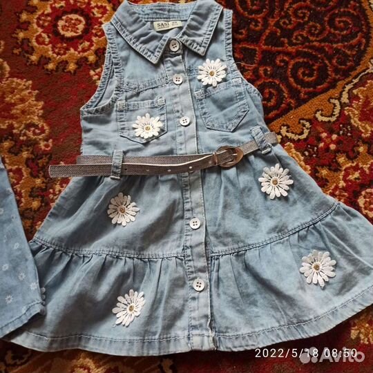 Платье для девочки новое