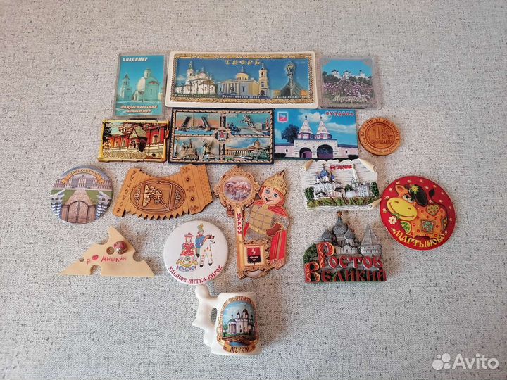 Магниты на холодильник. Большой выбор