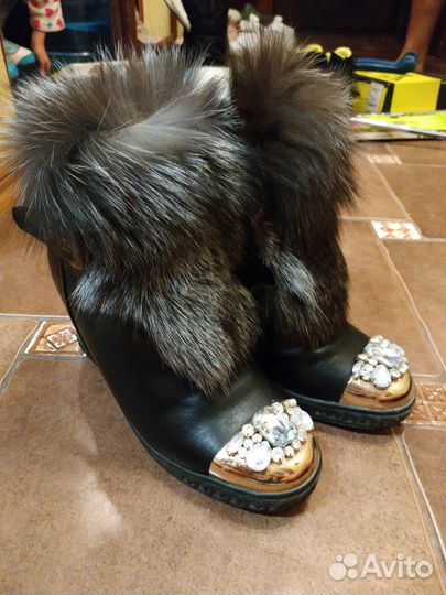 Ботинки зимние