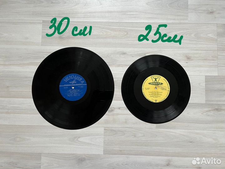 Виниловые пластинки для декора (нерабочие)