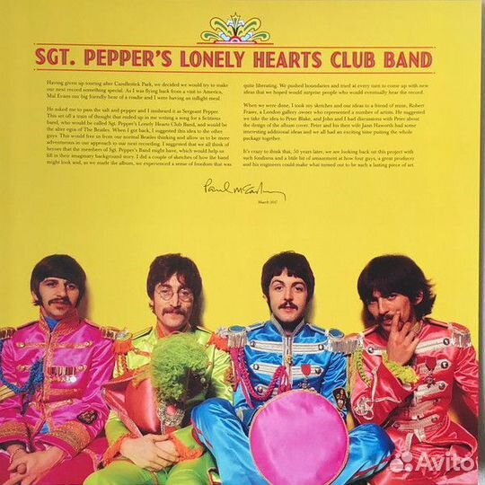 Новый винил The Beatles - Sgt. Pepper's. в пленке