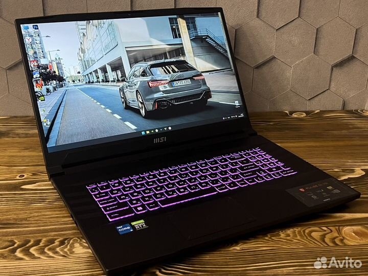 NEW MSI Pulse intel i5 12Th/17.3 FHD 144Гц/RTX/SSD