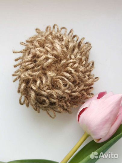 Мочалка/рукавица из джута