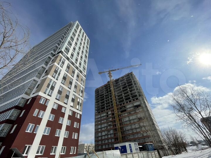2-к. квартира, 40,1 м², 5/25 эт.