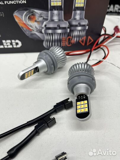 Дхо в поворотники лампы габариты