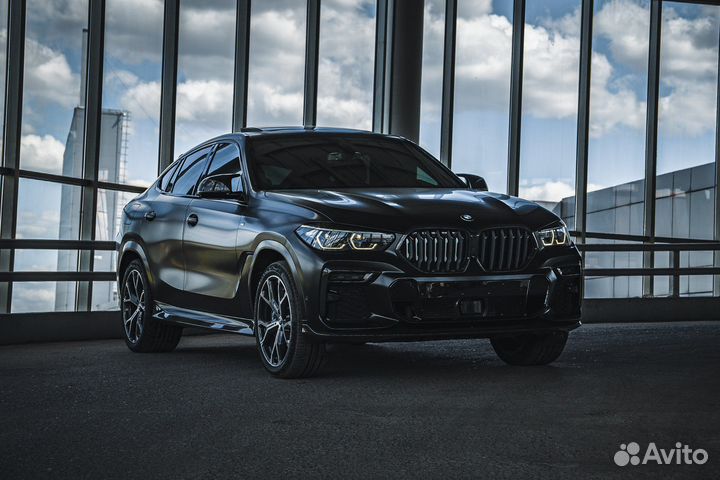 Сплиттер Archetype BMW G06 Карбон