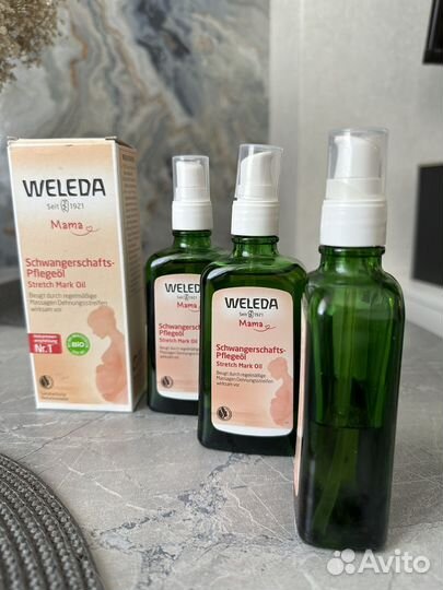 Weleda масло от растяжек