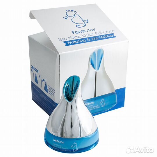 Farm Stay Крем увлажняющий с экстрактом морского