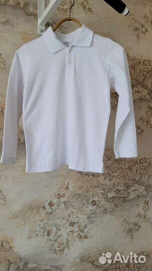 Поло школьное 140-146см