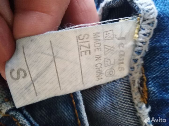 Джинсовый сарафан S