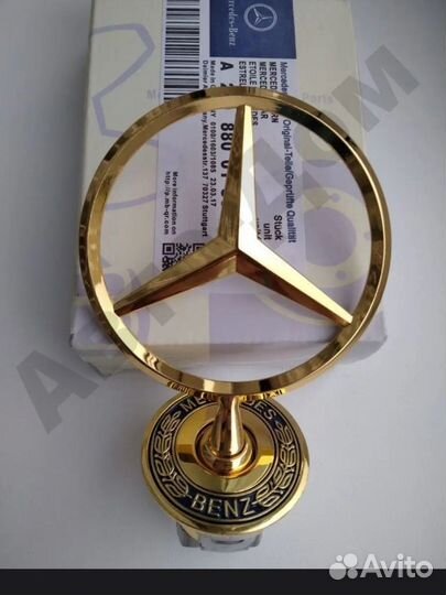Значок на капот Мерседес