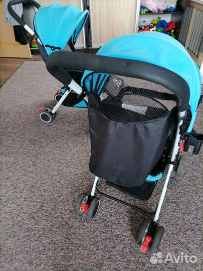Прогулочная коляска для двойни или погодок