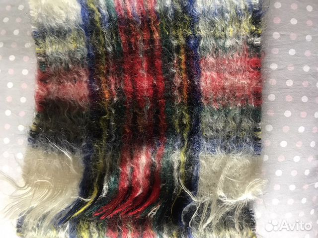 Шарф мохеровый шотландия