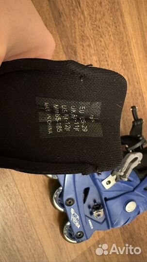 Роликовые коньки детские раздвижные roces