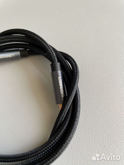 Кабель аудио для авто Ugreen AUX 3.5 мм 1м