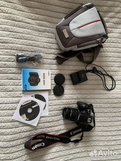 Фотоаппарат Canon EOS 600d