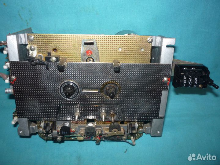 Орель-101-1с кассетник по запчастям и альбом схем