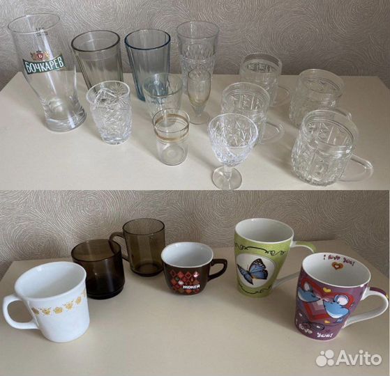 Посуда разная