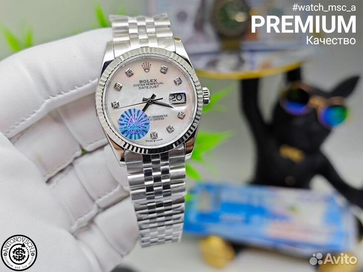 Женские часы Rolex Datejust 36mm премиум