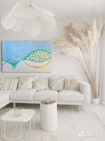 Картина интерьерная большая