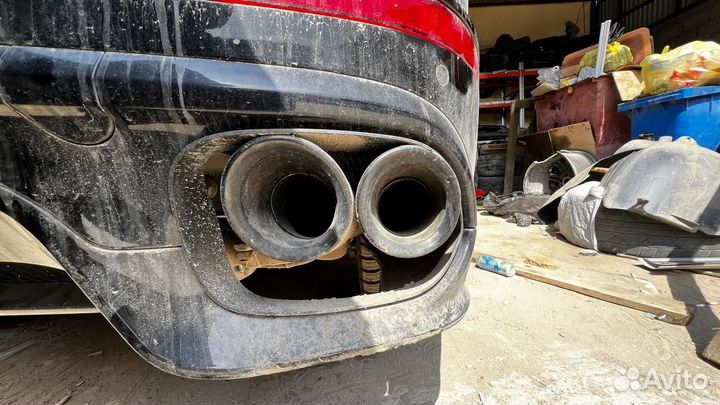 Глушитель Porsche cayenne 958 GTS c клапанами