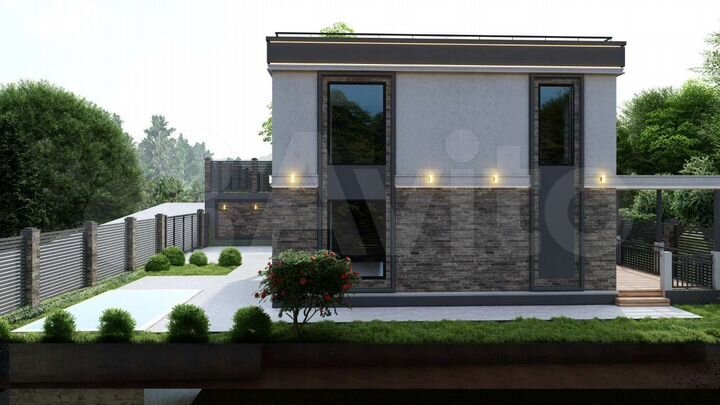 Дом 210 м² на участке 3,5 сот.