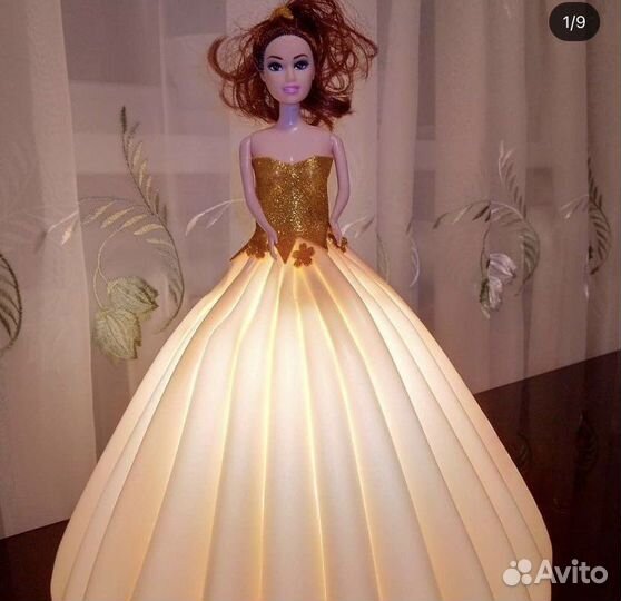 Кукла светильник