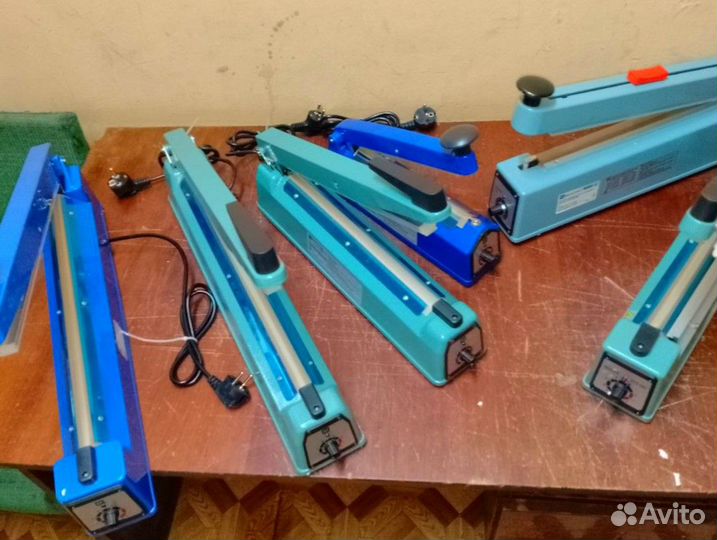 Импульсный запайщик 200 -300 -400 -600 мм с датой