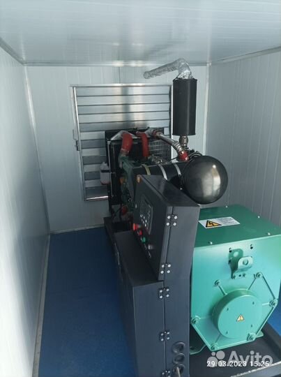 Дизельный генератор 100 кВт в контейнере пбк