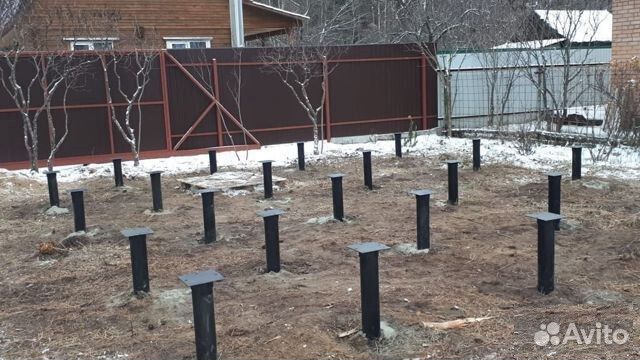 Винтовые сваи под ключ