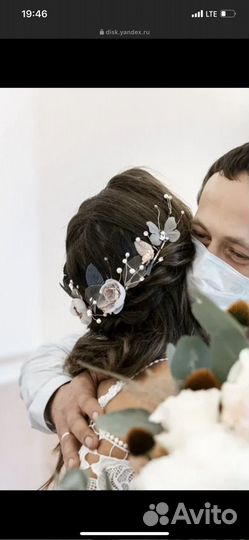 Свадебные украшения в волосы
