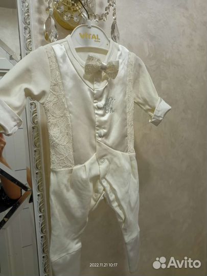 Комплект на выписку для девочки