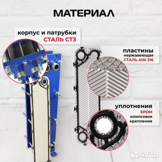 Теплообменник SN08-35 для гвс 190кВт 2980 л/час