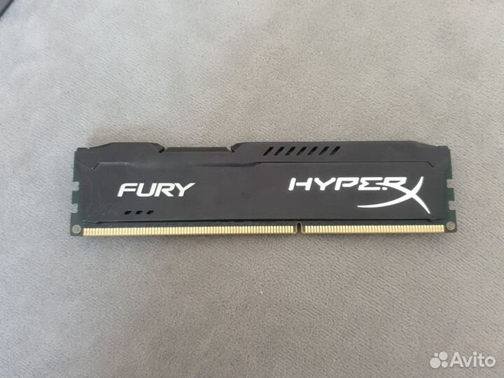 Оперативная память hyperx Fury ddr3 4gb
