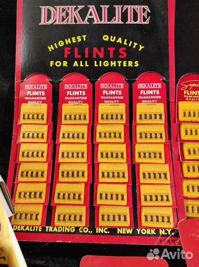 Кремни для винтажных зажигалок. Ronson, Red Devil